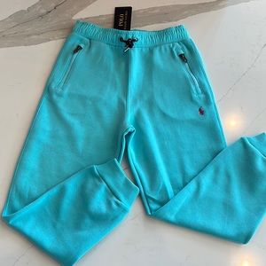 Polo Ralph Lauren boys classic blue sweat pants